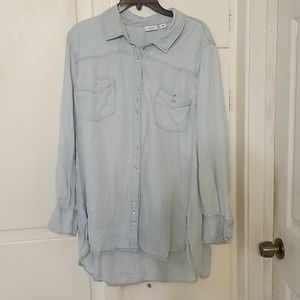 CATO light weight denim shirt